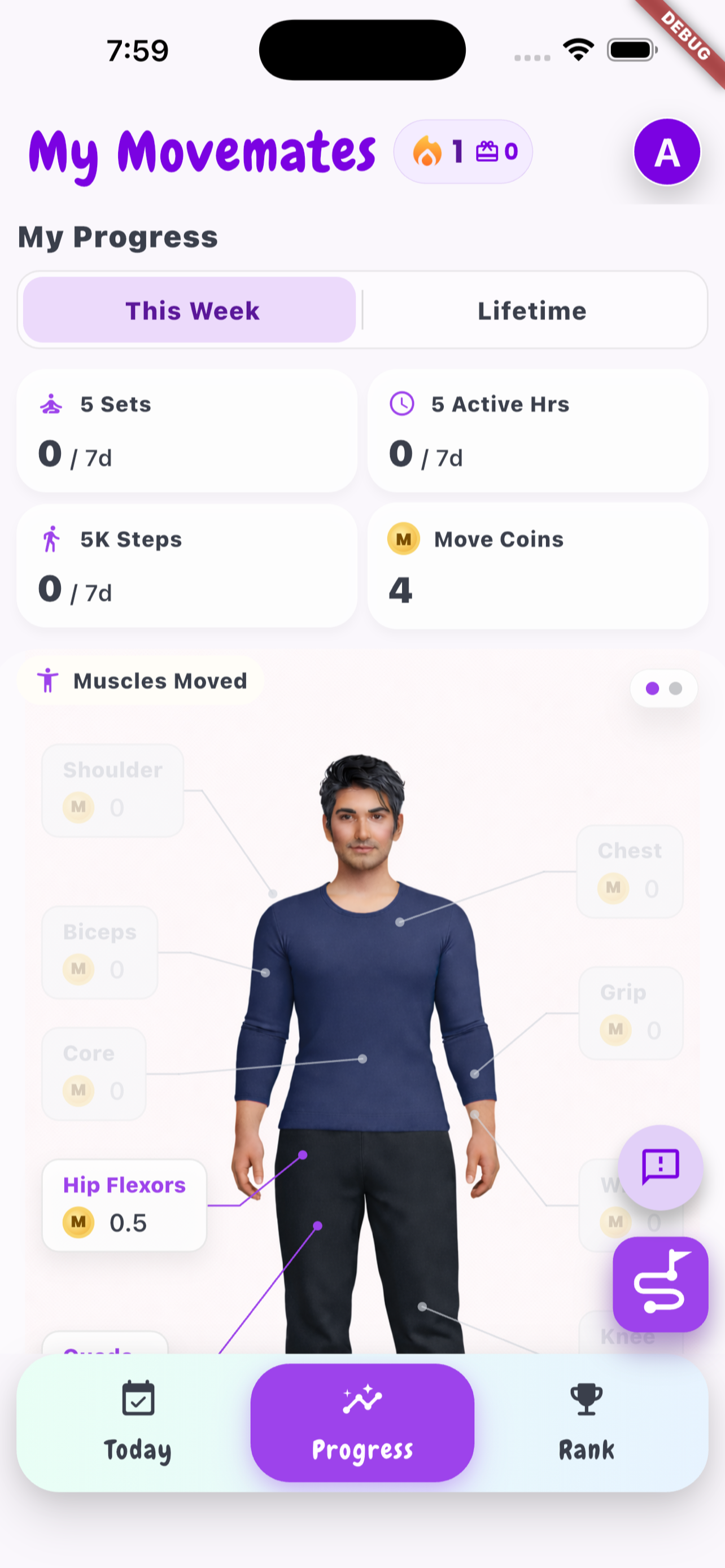 Progress male avatar preview